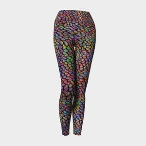 Fire Dragon Yoga Leggings