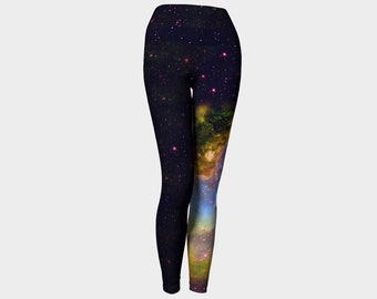 Cosmic Dreams - Eagle Nebula Yoga Leggings