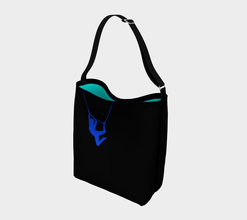 Midnight Ocean Tote Bag Aerial Ombre