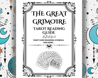 Tarot Card Reading Guide – History, Core Practices, and Practical Applications | Printable Witchy Grimoire Pages (PDF)
