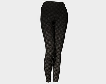 Midnight Dragon Yoga Leggings