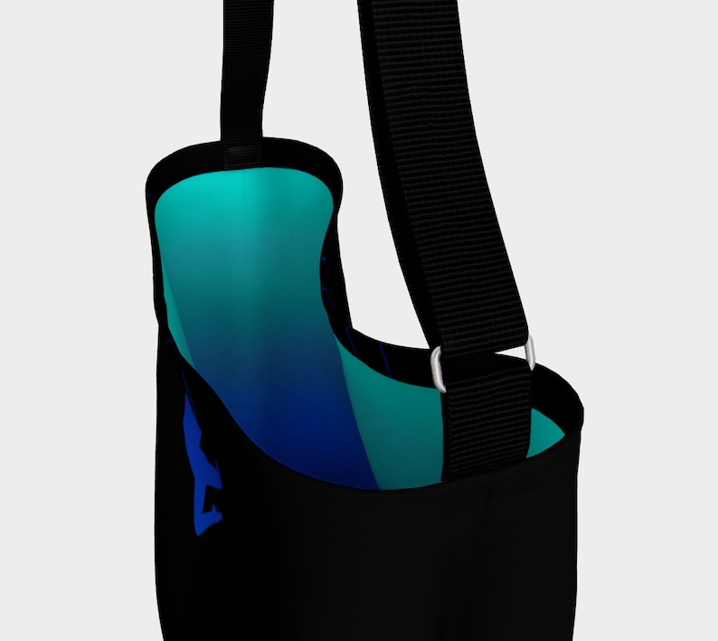 Midnight Ocean Tote Bag Aerial Ombre