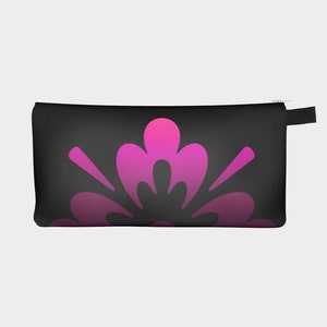 Super Flower Midnight Rose Pencil Case image 1