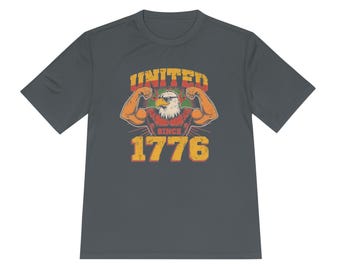 Patriotic Eagle Graphic T-Shirt | United Since 1776