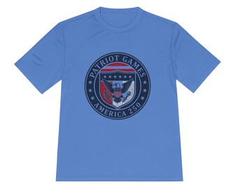 Patriot Games 2026 T-Shirt | America 250 Eagle Seal Emblem Tee