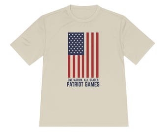 Patriot Games 2026 T-Shirt | American Flag One Nation All States Tee