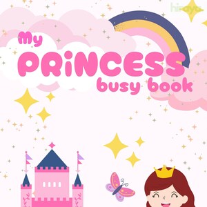 Princess busy book