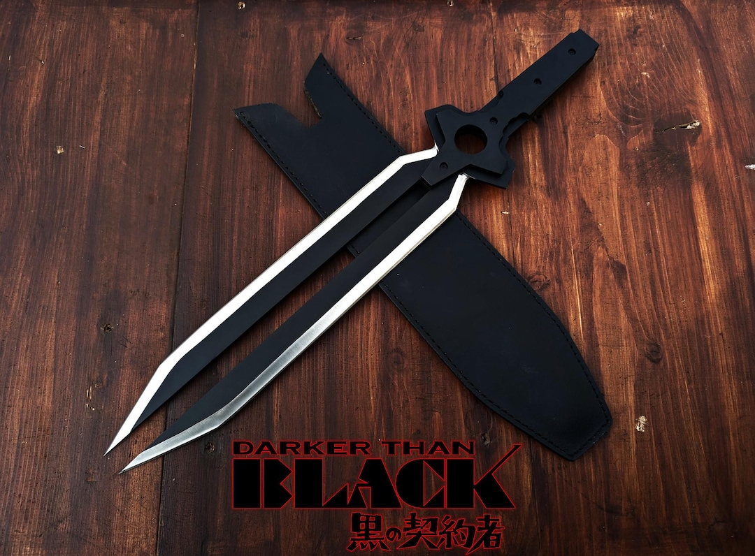 DARKER THAN BLACK 風 ヘイの短剣 - ステンレススチール製 1:1スケール