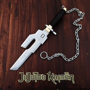 Jujutsu Kaisen Inspired High Quality 1:1 Replica of Toji Fushiguro&#39;s Inverted Spear of Heaven with Chain of A Thousand Miles | JJK cosplay