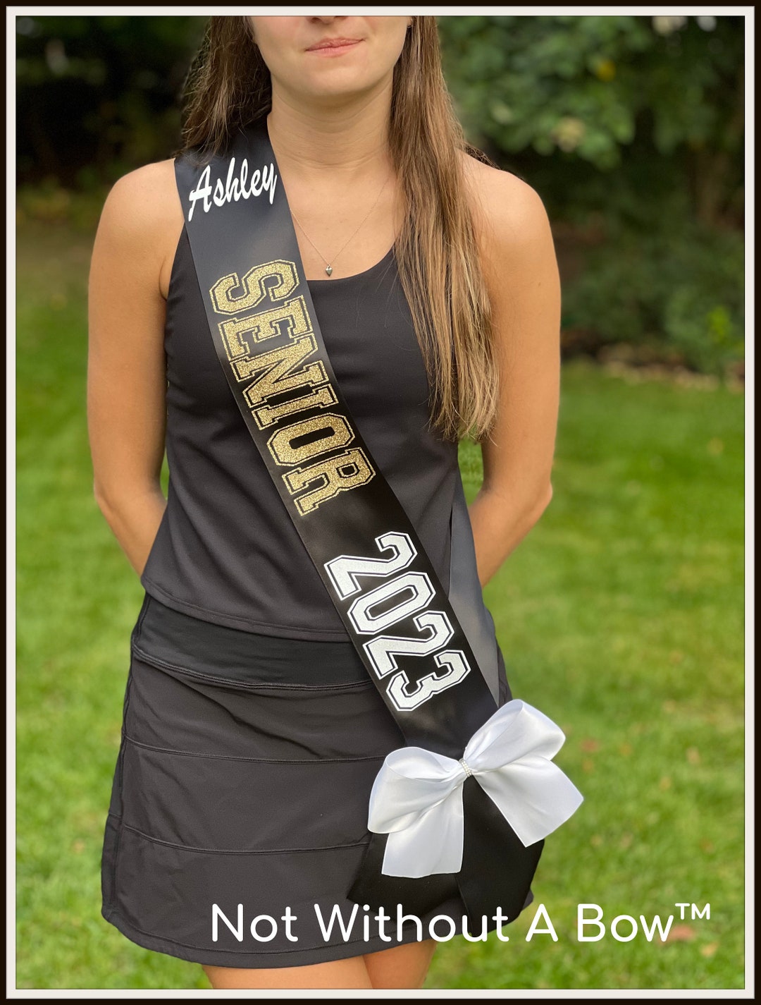 Senior 2025 Sash Senior Night Sash Senior Sash Graduation Sash Wide