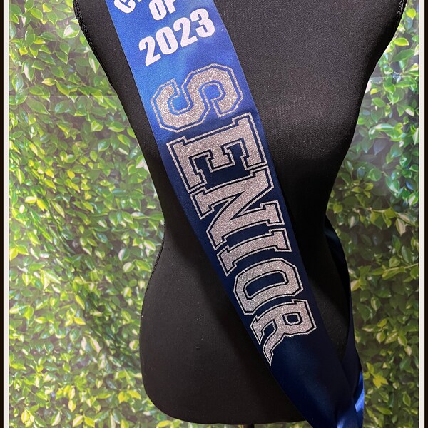 Class of 2024 Sash Etsy