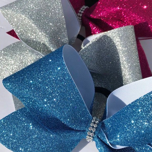 Glitter Cheer Bow / Cheer Bows | Not Without A Bow