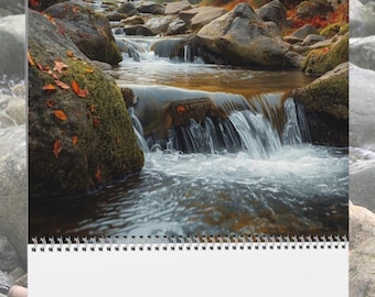 2026 Fly Fishing Wall Calendar | Scenic Landscape Photography | Fishing Gift, Outdoorsy Gifts for Men, Fathers Day