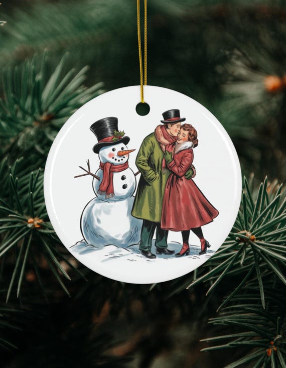 old ornament ❀ サンタの格好をした スノーマンさん ♫ old ornament