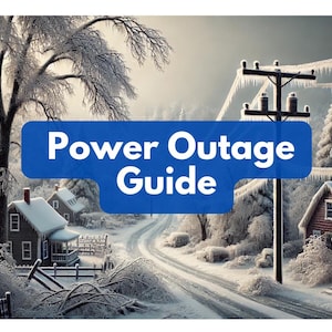 Power Outage Guide, Disaster Plan, Preparedness, Prepping, Prepper, Emergency Plan, Survival, emergency response, disaster plan, checklist