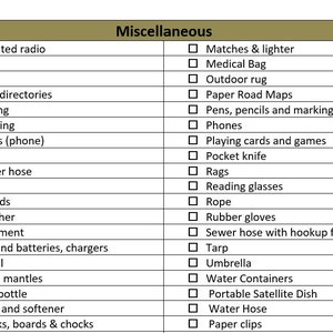 Ultimate RV Trip Checklist | Complete Packing List & Travel Trailer ...