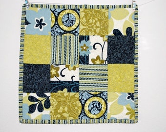 Luxury Mini Quilt Lovie Blanket City Blooms