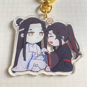 MDZS Wangxian Double-Sided Acrylic Charms