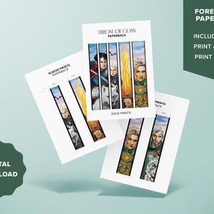 Glastronen - Pocketbokkanter - Digital nedladdning | Endast framkanter