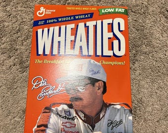 1995 Dale Earnhardt Wheaties Box Unopened