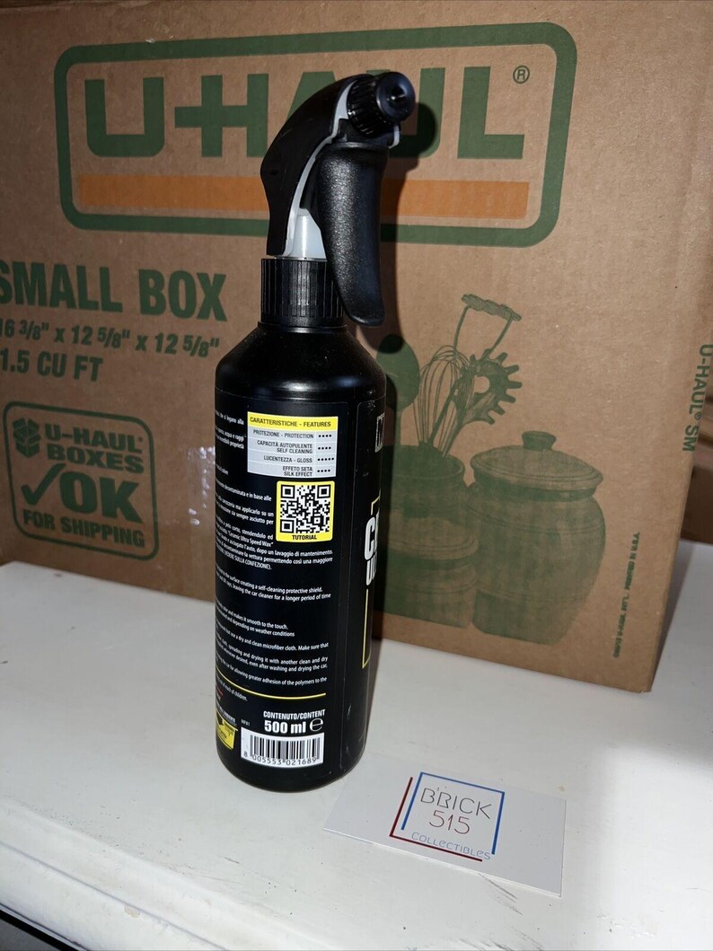 Maniac Ceramic Ultra Speed Wax 500ml Spray by MAFRA Maniac NIB MF81