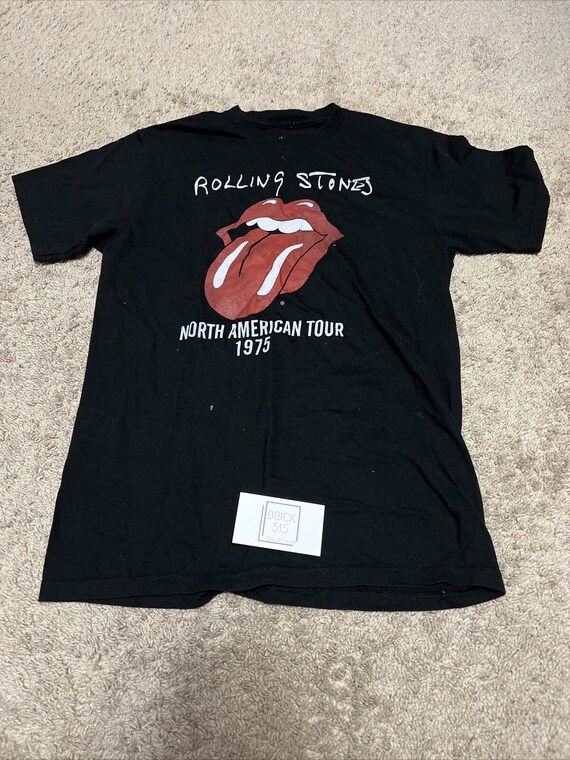 The Rolling Stones North American Tour 1975 T SHIRT Medium The Rolling Stones North American Tour 1975 T SHIRT Medium
