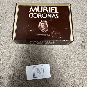 VTG Muriel Magnum Holder Cigar Box , &quot;Box Is Empty&quot; With Cardboard Dummy