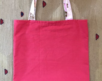 Red Market Tote