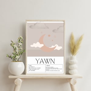 Set of 3 Seventeen, Wall Art, Wall Prints, Digital Download, SVT, Yawn, God of Music, Diamond Days, Album, Seventeen Album, SVT Album, KPOP