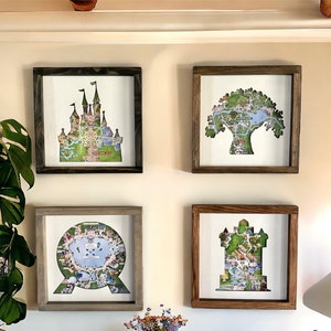 Parkkaart pictogramlijst | Orlando | Fancadeau | Muurkunst