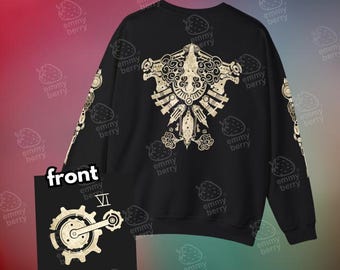 Vi Tattoos Sweatshirt | Oversized Crewneck, Gamer Merch, Gamer Gifts, CaitVi