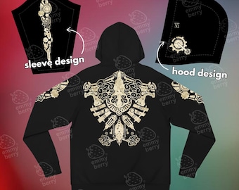 Vi Tattoos Hoodie | Vi Cosplay, Cosplay Hoodie, Gamer Merch, Gamer Gifts, CaitVi