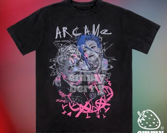 Arcane Jinx und Ekko Shirt | Timebomb, Gamer Merch, League Shirt, Weihnachtsgeschenk