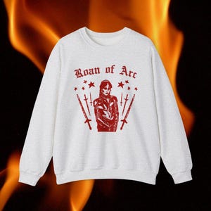 Funny Sapphic Singer Crewneck Sweatshirt | Gift for Girlfriend, Subtle Pride Merch, Funny Lesbian Sweatshirt, Sapphic Crewneck, WLW Art