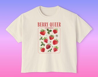 Queer Femme Graphic Tee | HBTQ+ Pride, Comfort Colors