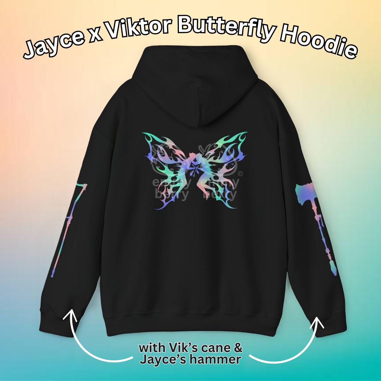 Arcane Jayce Hoodie - Etsy