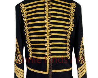 メンズ ナポレオン軽騎兵隊 レッドウール 戦争 ミリタリー