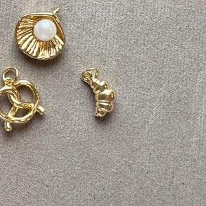 Croissant Charm Necklace l NonTarnish + Hypoallergenic