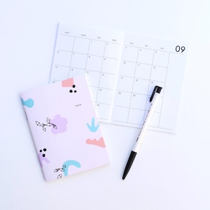2026 Small Monthly Planner PLAYTIME Pocket Planner 2026 Pocket Calendar Mini Calendar 2026 Modern Planner 2026 Cute Planner Colorful