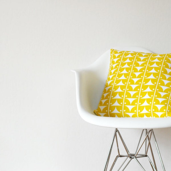 Pillow Cover - AVA Yellow | Cushion Cover | Yellow Pillow Cover
