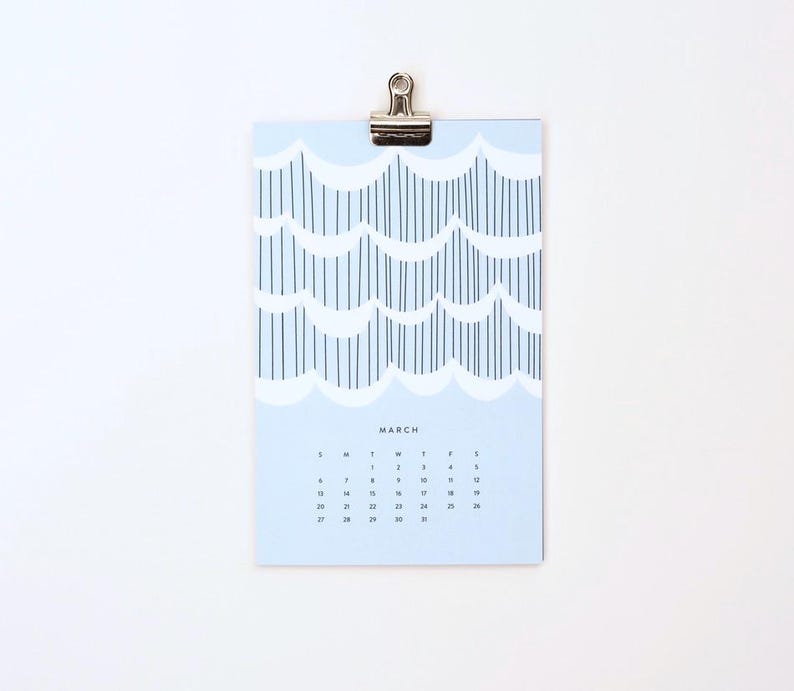 2026 Wall Calendar BOLD & BRIGHT, Small 2026 Art Calendar, Cute Colorful Calendar, Bold Modern 2025 Calendar image 9