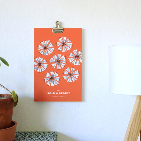 2025 Small Wall Calendar Etsy