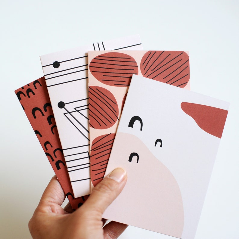 Notecard Art Cards TRANSIT Thank You Cards Blank Card