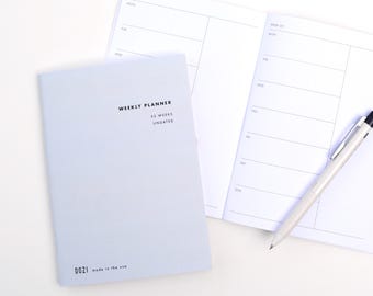 Undated Pocket Weekly Planner