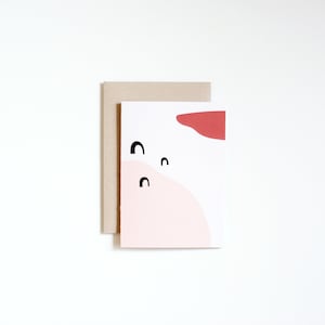 Carte de correspondance vierge - WANDER