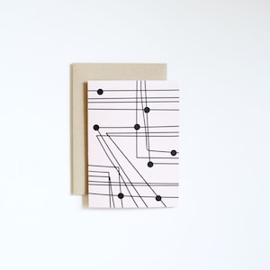 Carte pour correspondance - TRANSIT | Carte vierge | Cartes d'art | Cartes de remerciement