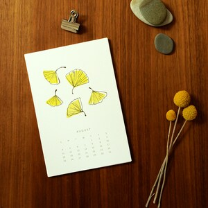 2024 Calendar, Small Art Calendar Quiet Days image 6