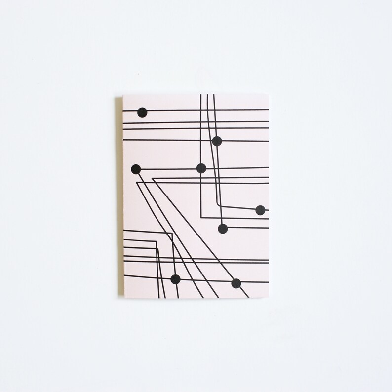 Notecard Art Cards TRANSIT Thank You Cards Blank Card