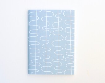 Undated Pocket Weekly Planner - Blue