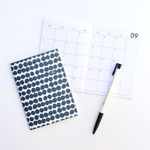 2026 Small Monthly Planner PEBBLES 2026 Planner Calendar 2026 Small Calendar 2026 Mini Planner Small Pocket Planner 2026 Yearly Plan Month